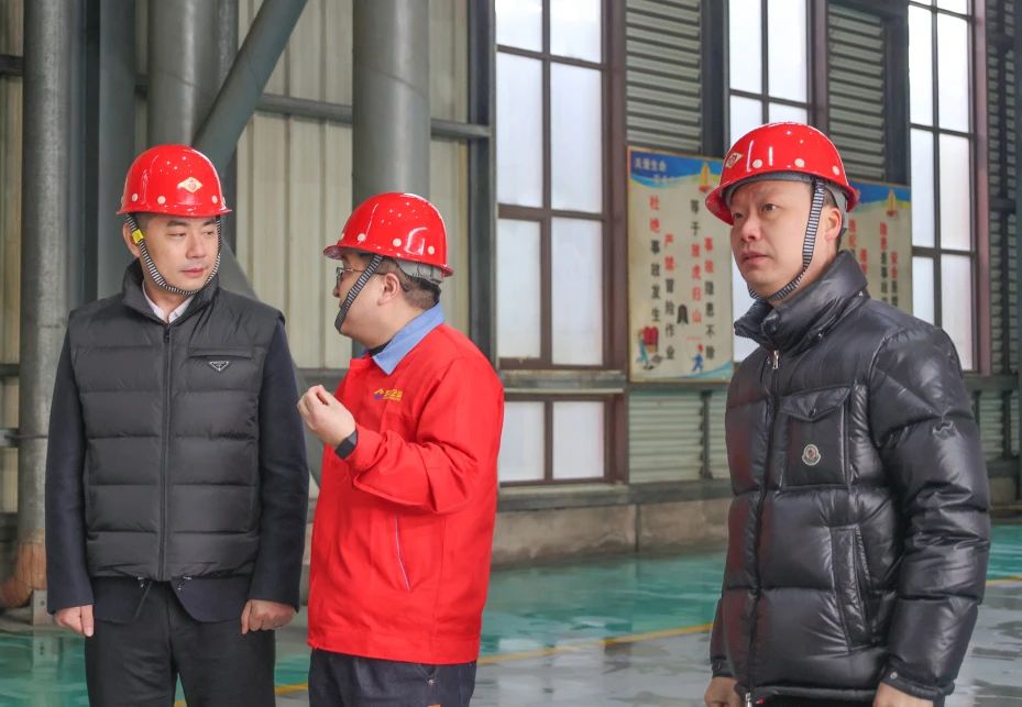 熱烈歡迎上海鋼聯(lián)領(lǐng)導蒞臨河北兆建參觀交流